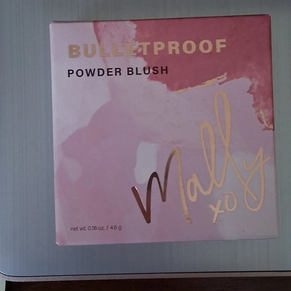 Mally Beauty Bulletproof Powder Blush Robust Rose NIB